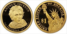 2008-S $1 Andrew Jackson PR69DCAM
