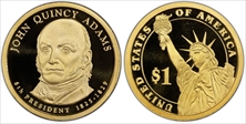 2008-S $1 John Quincy Adams PR69DCAM