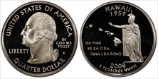 2008-S 25C Hawaii PR69DCAM