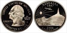 2006-S 25C Nebraska PR69DCAM