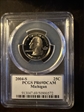 2004-S 25C Michigan PR69DCAM