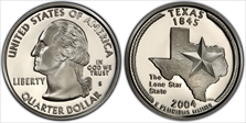 2004-S 25C Texas PR69DCAM
