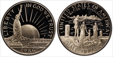 1986-S 50C Statue Of Liberty PR69DCAM