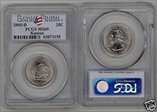 2005-D 25C Kansas Satin Finish SP69