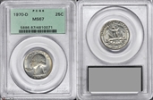 1970-D 25C MS67
