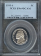 1993-S 5C PR69DCAM