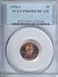 1998-S 1C PR69DCAM