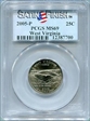 2005-P 25C West Virginia Satin Finish SP69