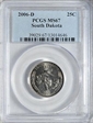 2006-D 25C South Dakota MS67