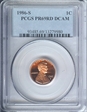 1986-S 1C PR69DCAM