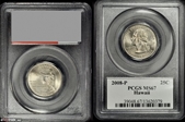 2008-P 25C Hawaii MS67