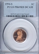 1994-S 1C PR69DCAM