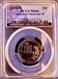 2019-W 25C American Memorial NP MS66