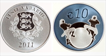 2011 € 10 Joining the EU - The Future PR70DCAM
