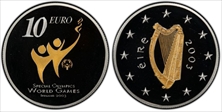 2003 € 10 Special Olympics PR69DCAM