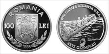 1996 100 Lei KM-132 Rowing PR69DCAM