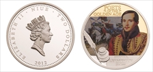 2012 $2 Mikhail Lermontov-Colorized Poets of the Golden Age PR69DCAM
