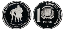 1990 Peso Columbus & Native Ag PR69DCAM