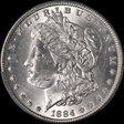1884 $1 MS64