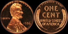 1956 1C PR68CAM