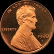 1980-S 1C PR68DCAM