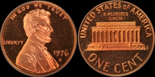 1976-S 1C PR69DCAM