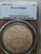 1891-CC $1 MS64