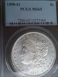 1890-O $1 MS65