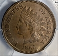 1865 1C Fancy 5 MS63BN