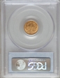 1856 G$1 Slanted 5 AU58