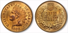 1868 1C MS65RD