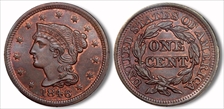 1846 1C Small Date MS67BN