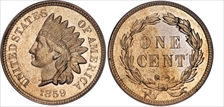 1859 1C MS66