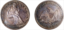 1863 $1 PR66