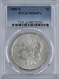 1881-S $1 MS64PL
