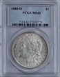1880-O $1 MS61