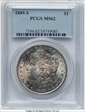 1889-S $1 MS62