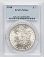 1888 $1 MS64