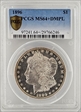 1896 $1 MS64+ DMPL