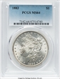 1883 $1 MS64