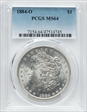 1884-O $1 MS64