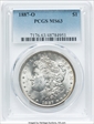 1887-O $1 MS63
