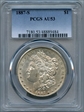 1887-S $1 AU53
