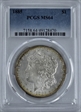 1885 $1 MS64