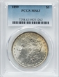 1899 $1 MS63