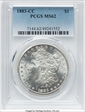 1883-CC $1 MS62