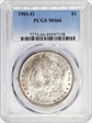 1901-O $1 MS66