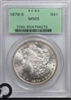 1879-S $1 MS65