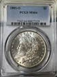 1885-O $1 MS64