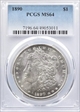 1890 $1 MS64